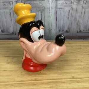 Disney Goofy Coin Bank Head Vintage 1971